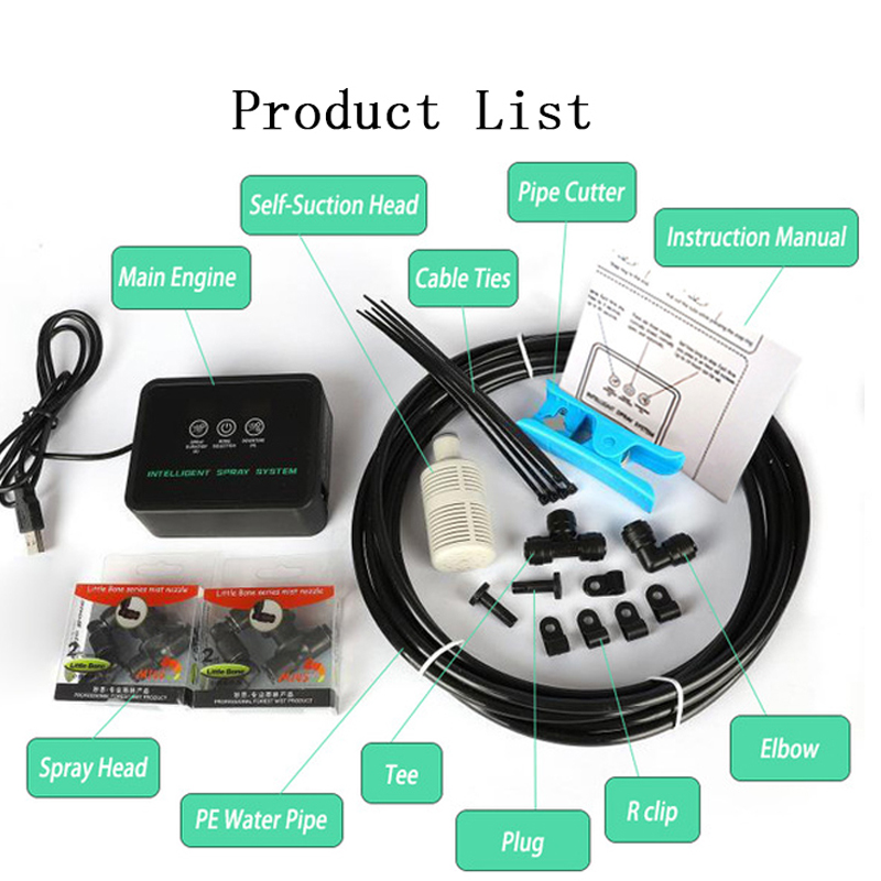 Intelligent Automatic Mist Spr - Terrarium Fogger Ultrasonic ulasan dan harga