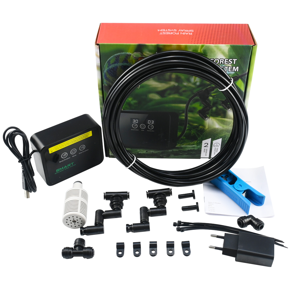 Reptile Intelligent Spray Syst - Terrarium Fogger Ultrasonic ulasan dan harga
