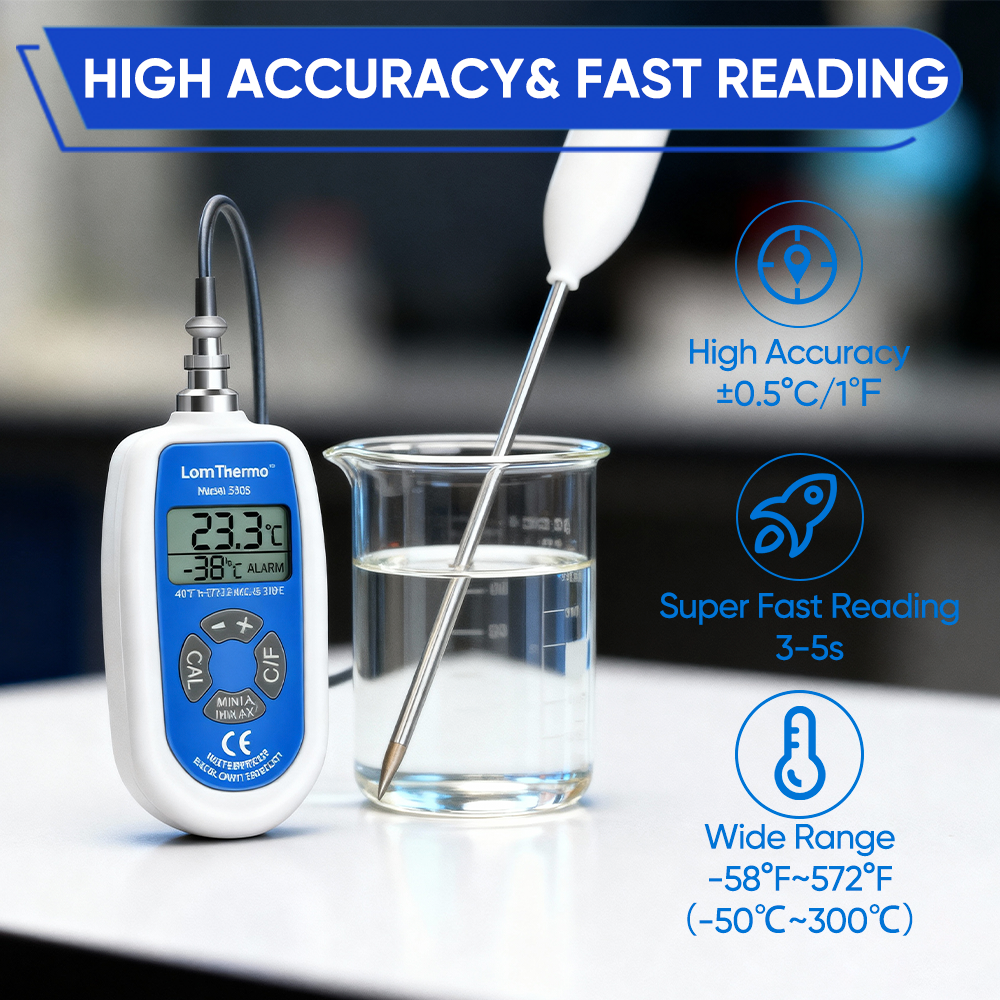 WENMEICE Waterproof Digital Th - Digital Hygrometer Probe ulasan dan harga