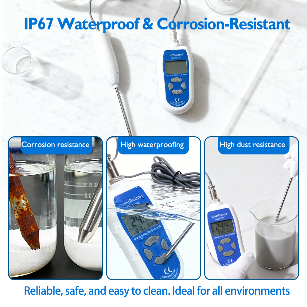 WENMEICE Waterproof Digital Th - Digital Hygrometer Probe ulasan dan harga