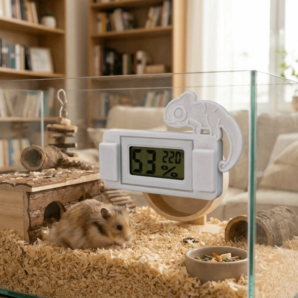 Magnetic LCD Digital Thermomet - Digital Hygrometer Probe ulasan dan harga
