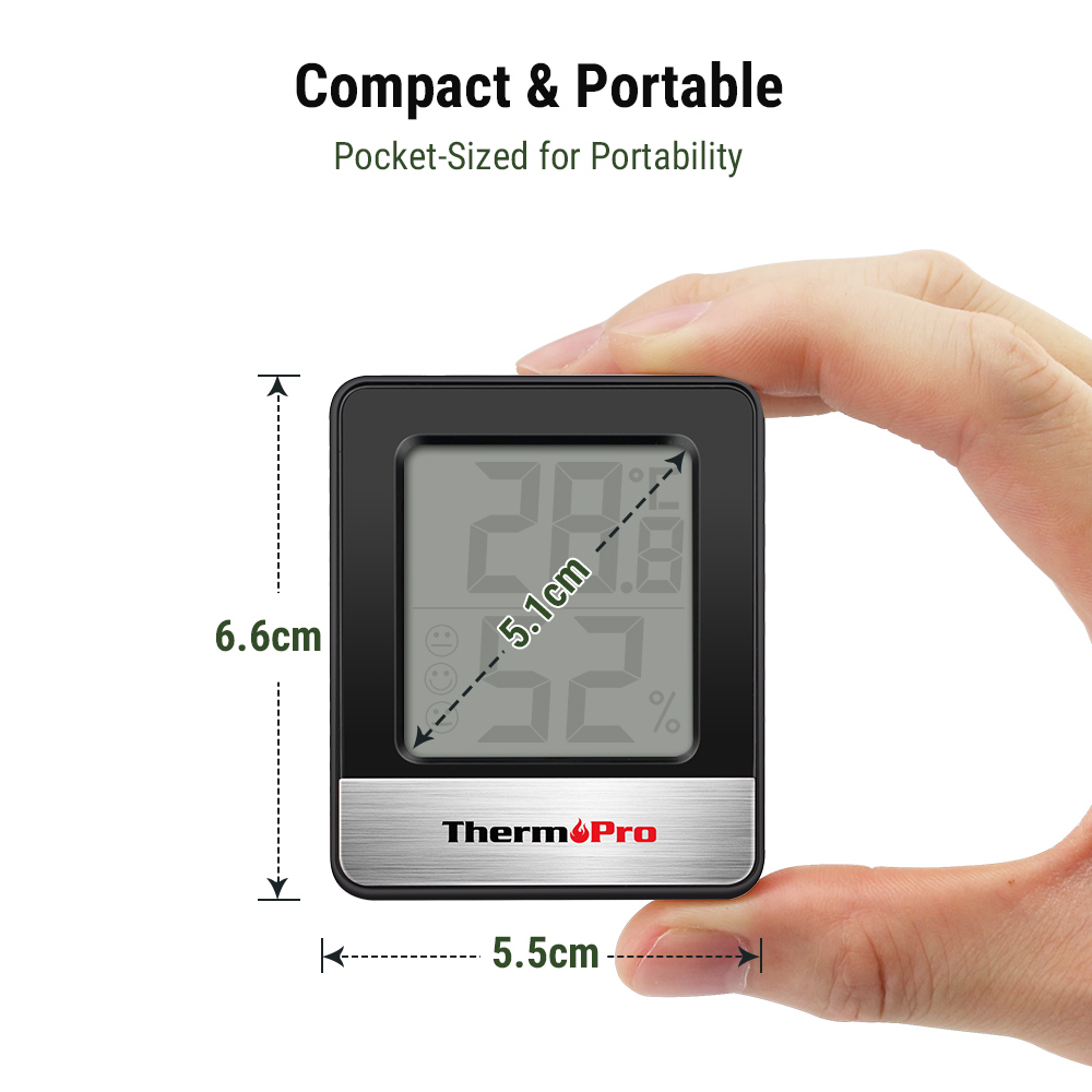 ThermoPro TP49 Mini Weather St - Digital Hygrometer Probe ulasan dan harga