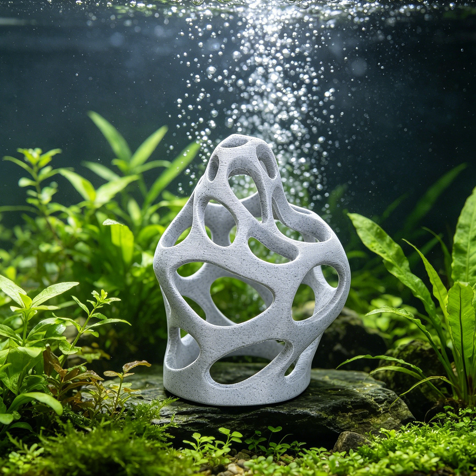Aquarium Shrimp Hiding Fish Hi - Hide Cave Ceramic ulasan dan harga