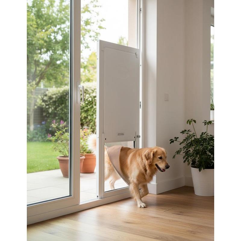 Dog Door for Sliding Glass Doo - Glass Door Hinge ulasan dan harga