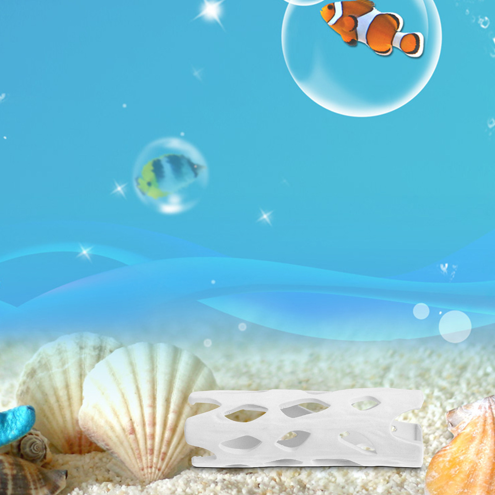 Ceramic Aquarium Decor Fish Ta - Hide Cave Ceramic ulasan dan harga