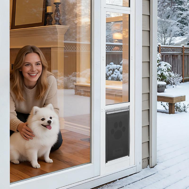 Dog Door for Sliding Glass Doo - Glass Door Hinge ulasan dan harga